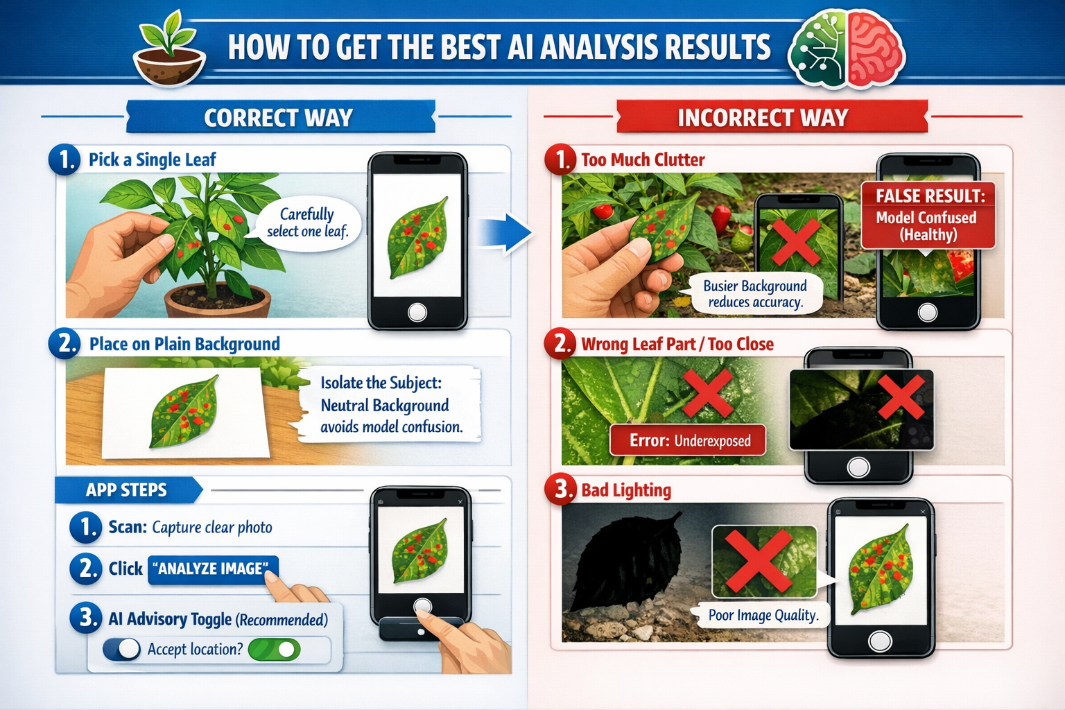 How to use VisionAgri AI